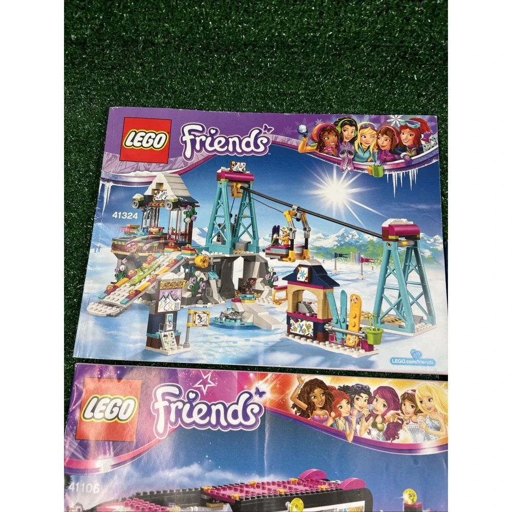 Lego Lot Of 3 Manual Lego Friends 41106 & 41324 DC Super Hero‎ Girls 41239